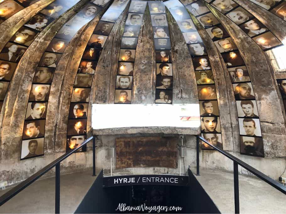 entrance to Bunk'Art 2 in Tirana, a great place to see with 2 or 3 days in Tirana