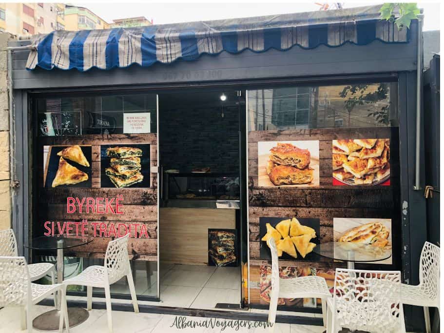 exterior full view of Byreke Sivete Tradita in Durres