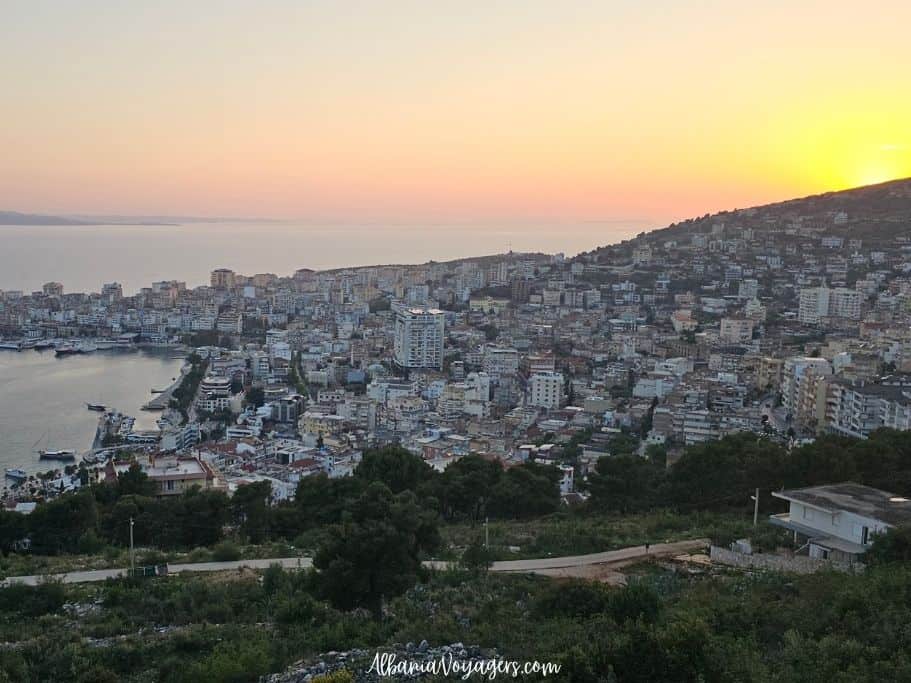 Saranda sunset