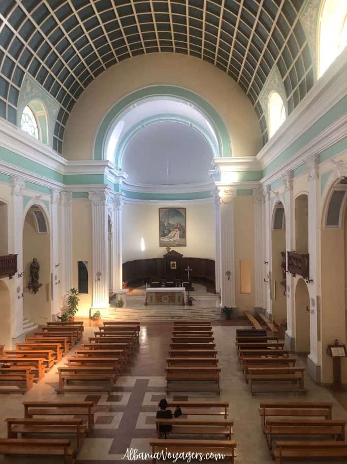 Interior or St Francis in Shkoder