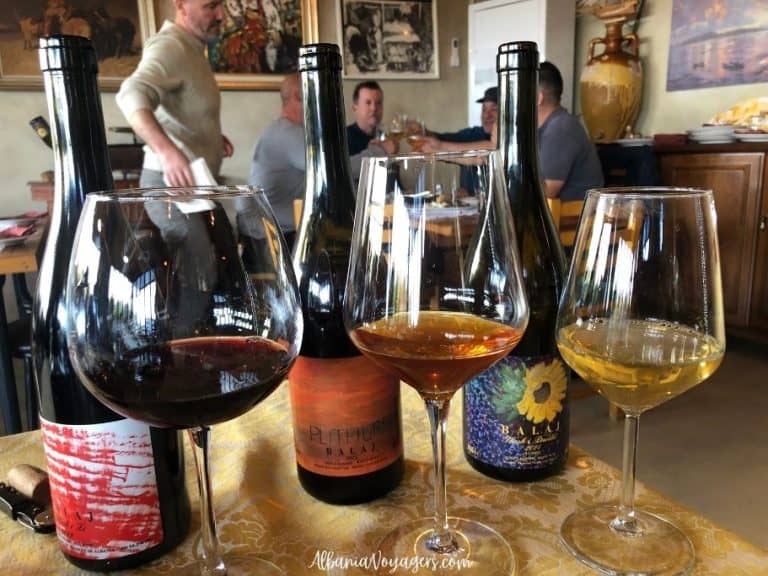 tasting at Kantina Balaj