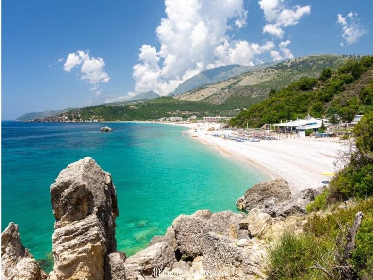 Albanian Riviera beach
