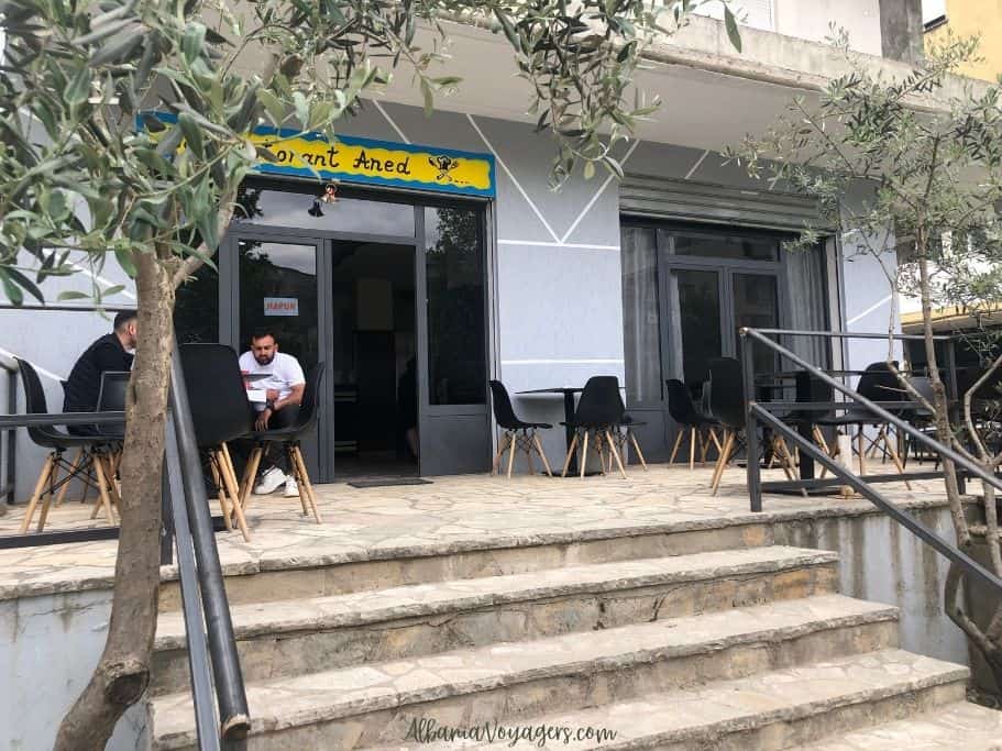 exterior of Restorant Aned, an unofficial slow restaurant in Permet
