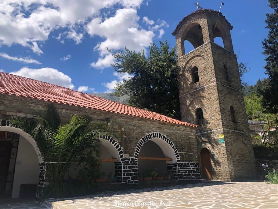 View of Saint Nicholas Church in Permet